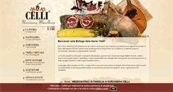 Desktop Screenshot of bottegadellacarne.com