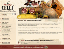 Tablet Screenshot of bottegadellacarne.com